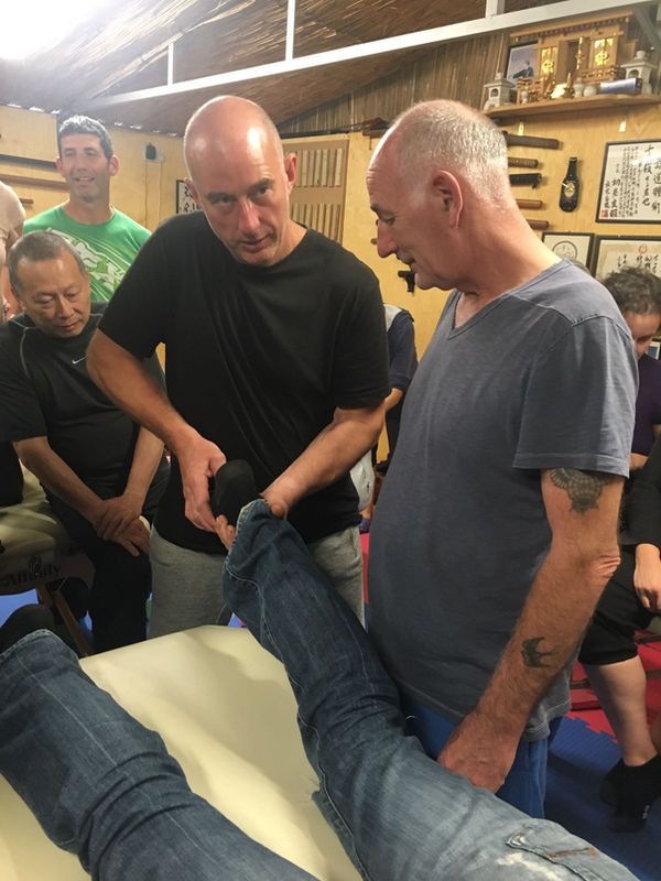 Hands-on practical tuition at The Chestnut Centre
