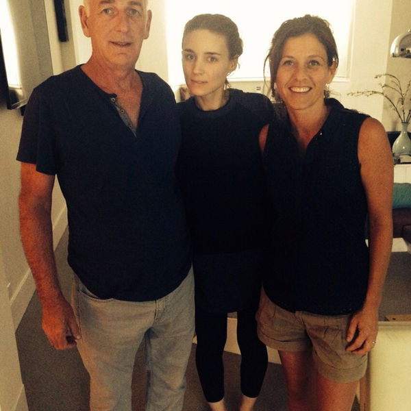 Nichi and Chris with Rooney Mara